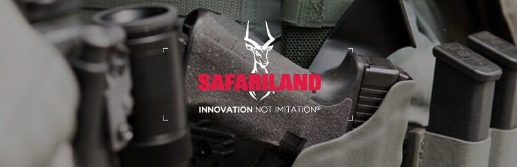 SafariLand logo and motto